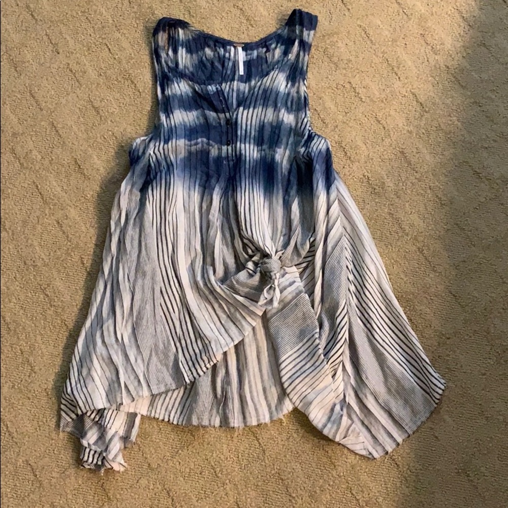 Free People tie dye top